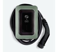 Indra Smart Lux Malvern Stone Ev Charger 7.4Kw, 10M Tethered Cable, Works With Solar, Octopus Compatible