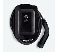 Indra Smart Lux Symphony Black Ev Charger 7.4Kw, 10M Tethered Cable, Works With Solar, Octopus Compatible