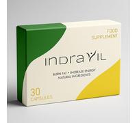 Indravil Capsules Weight Loss Support 30 Capsules 1 Month Supply