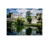 Indre-et-Loire: Montrésor,Jigsaws Puzzles 1000 Pieces Teens Kids Jigsaw Entertainment Toys Brain Challenge Puzzle(75x50cm)-AR74