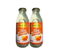 Indu Sri King Coconut Water 200ML No Added Sugar Refreshing Pure Coconut Water Product Of Sri Lanka Pack of 2