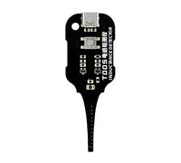 Inductance Meter, Component Tester, Precision Motherboard Coil Tester, Portable Circuit Rapid Fault Detection Tool for Electronics Maintenance Beginner Electrician Home Workshop