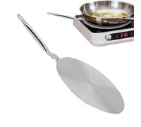 Induction Adapter Plate | Stainless Steel Simmer Disk,Induction Cooktop Converter Plate for Pots | for Dorm Apartment Rental House Small Space Women Men Housewife