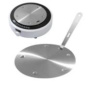 Induction Adapter - Steel Pots Induction Cooker Adapter Plate,Stainless Steel Heat Diffuser Disk for Home Apartment Small Space Rental House Cooking