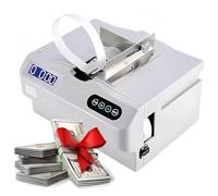 Induction Automatic Paper Tape Binding Machine with LCD Screen, 24 Times/Min, 220V, for Banknotes, Documents, and Receipts