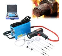 Induction Bolt Heaters Hand Held Bolts Removing Tool, 1500w Electric Magnetic Induction Heater Tool with 4 Coil, Magnetic Inductions Heater Fameless Rusty Screw Bolts for Rusty Screw Removal (1500W)
