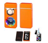 Induction Butane Lighters, Rechargeable Dual Flame, Adjustable Fire Starter, Multiple Ignition Methods, Perfect for Gifts and Collections