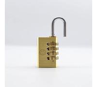 Induction Coded Dream Lock with Instruction Magic Tricks for Magicians Close up Party Bar Gimmick Mentalism Chosen Numbers Open Padlock Magic (Small)