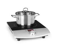 Induction Cooker Single 1 Ring Electric Induction Hob Range Cooker Timer Silver