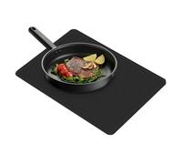 Induction Cooktop Protector - Heat Resistant Silicone Mat For Stove Top, Non-Slip Burner Guard Cover | Dish Drying Rack Pots Pans, Kitchen Countertop Shield Glass Ceramic Electric Range Oven