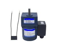 Induction electronic starter 25W 110VAC 10mm Shaft Gear Ratio 3-200:1 with Capacitance Spur Gearbox for Industrial Equipment IDGTTLDF(15.5RPM)