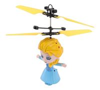 Induction Flying Quadcopter Dolls Princess Interactive Toy for Kids Indoor Outdoor 2.3oz ABS