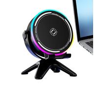 Induction for Mobile Phone,Compact Music Playing Device | Household Wireless Speaker,For Home Travel Study Chantine Kitchen Bedroom Workshop Camping And Traveling