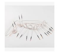 Induction Heater, 10Pcs Magnetic Heater DIY Induction Coils 30mm/40/50/750 Induction Coil Kits Flameless Heat Accessories