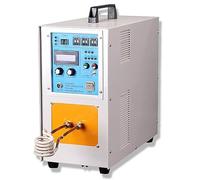 Induction Heater 15KW High Frequency Metal Heating Furnace 30-100KHZ for Melting, Welding, Quenching, Annealing, Brazing