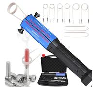 Induction Heater Bolt Removal Tool Kit, 1300W Hand Held Magnetic Heater with 8 Coils for Rusty Screw Removing, 220V