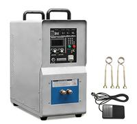Induction Heater Furnace, 15/20 KW High Frequency Heating Equipment, 104~3632℉ Temperature Range for Melting, Welding, Heating and Annealing