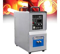 Induction Heater Furnace for Metal Working, Adjustable Temperature Three-Stage Heating System for Quenching Forging Annealing Melting