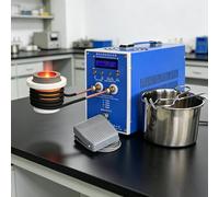 Induction Heating Machine 2-6KW Metal Melting Furnace with Full Accessories and Foot Switch for Welding, Forging, Annealing, Brazing 3KW
