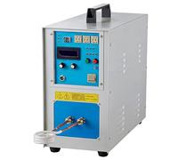 Induction Heating Machine for Metal Melting, Forging, Welding & Annealing, High Frequency Induction Heater Furnace, 15KW with Three-Stage Heating, 30-100 KHz
