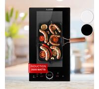 Delicatessa Slim Domino Induction Hob 3500W Timer Black