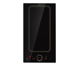 Induction Hob 30cm 2 Ring Glass Ceramic Electric Double Induction Range Cooker