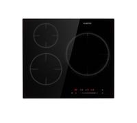 Delicatessa 3 Induction Cooktop 3 Zones 5800W Glass Ceramic Black