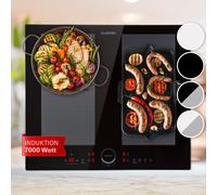 Induction Hob 60 cm 4 Ring Glass Ceramic Electric Induction Range Cooker Timer