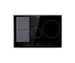 Induction Hob 77 cm 4 Ring Glass Ceramic Electric Induction Range Cooker Timer