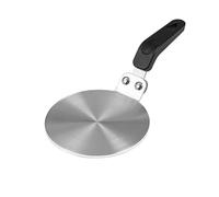 Induction Hob Converter Plate, Grourarty Induction Adapter Plate for Moka Pot, Hot Heat Diffuser Plate for Coffee, for Espresso Maker 20cm