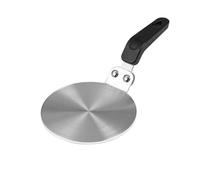 Induction Hob Converter Plate, Grourarty Induction Adapter Plate for Moka Pot, Hot Heat Diffuser Plate for Coffee, for Espresso Maker 13cm (5inch)