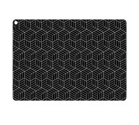 Induction Hob Cover Silicone Mat 52x78cm Anti-Slip Heat Proof Protective Layer for Ceramic Hobs Electric Stoves Cooking Field Guard Easy Clean Black(25 * 35cm)