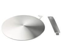 Induction Hob Heat Diffuser Ring Plate,Induction Adapter Plate with Separable Handle (14CM)