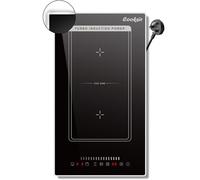 Induction Hob Plug in 13Amp Cooksir, 2800W Induction Hob 2 Zone, Portable Electric Hob with Flexible Zone, Framed Protective Glass, Double Induction Cooktop with Timer, Safety Lock