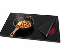 Induction Hob Protector Mat, Extra Large 55 x 90cm Heather UK Magnetic Silicone Induction Hob Cover,Heat Resistant & Scratch Protector, BPA-Free Silicone Mat for Induction & Ceramic hob Protector