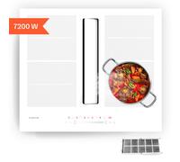 Chef-Fusion Down Air System | 2-in-1 | induction hob + extractor hood | powerful | 7200 W