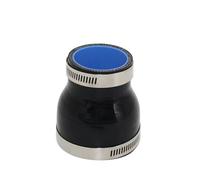 Induction Intake Pipe Hose Car Intercooler Turbo Intake Pipe Coupler Black Multi Size Universal Silicone Tubing Hose Straight Big to Small Connector(51MM-76MM)