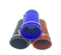 Induction Intake Pipe Hose ID16mm~120mm Universal Straight Silicone Intercooler Tube Pipe Radiator Tube Pipe Turbo Intake Pipe Coolant Hose(100mm,ID 40mm)