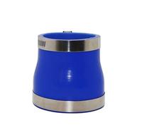 Induction Intake Pipe Hose Universal Silicone Tubing Hose Straight Big to Small Connector Car Intercooler Turbo Intake Pipe Coupler Blue Multi Size(70MM-76MM)