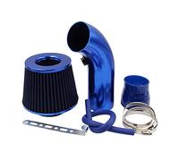 Induction Kit Full Set 3" 76mm Car Cold Air Intake System Turbo Induction Pipe Tube Kit With Air Filter Cone High Flow Performace Racing DIY Cold Air Intake(Full Set)