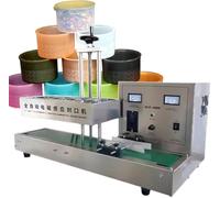 Induction Sealer 2200W Automatic Aluminum Foil Sealing Machine, Height Adjustable 15-120mm, Electromagnetic Induction for Aluminum Liner Bottle Sealing