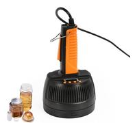 Induction Sealer for Bottle Caps 20-100mm, Sealing Machine with Power-Off Memory, Adjustable Power, Cooling Holes for Plastic Caps