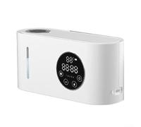 Induction Smart Soap Dispenser, Wall-Mounted Touchless Foam Dispenser with 500mL Leak-Proof Reservoir, USB Rechargeable, Adjustable Output Levels,(A)