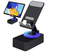 Induction Wireless Audio Speaker: Portable Induction Speaker With Phone Holder, Rechargeable And Non-slip | Music Accessories For Smartphones, Tablets, Office, At Home, V