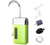 Inductive Aerator Pump - Quiet Automatic Water Flow, LED Bubbler System, Oxygen Delivery | Efficient Tool for Aquarium Pond Tank Home Fish Care Garden Circulation Aeration Maintenance