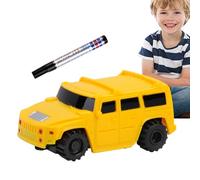 Inductive Car - ABS Smart Line Following Design | Line Inductives Car Inductive Toy | Educational Electric Trackless Cars For Kids To Learn Direction Control, STEM Play, Creative Drawing Paths, Indoor