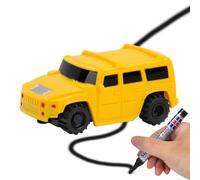 Inductive Car Truck Toy With Optical Sensor | Magic Line Following Vehicle For Kids | STEM Educational Mini Car That Follows Any Drawn Path | Fun Learning Gift For Boys & Girls Ages 5+