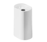 Inductive Cotton Swab Storage Box, Compact And Stylish Organizer, 9.5x6.7x15.5cm, Automatic Cotton Swab Dispenser, Intelligent Storage Container, Dustproof Design, For Bathroom Bedroom Living Room