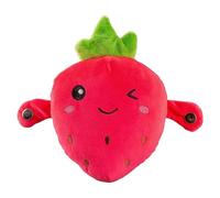 Inductive Fruit Beat Plush Toy, Electric Interactive Musical Doll, Carrot Strawberry Robot Stuffed Toy, Parent-Child Play Toys (Batteries Not Included)