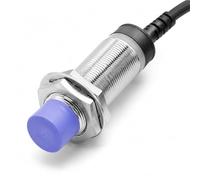 Inductive Proximity Switch CJY30S-30PA M30 Sensor DC 10-30V PNP Normally Open NO 3-Wire Cylindrical Metal Detection Distance 30mm for Industrial Automation 2m Cable(CJY30S-30DPC/M-L0.3)